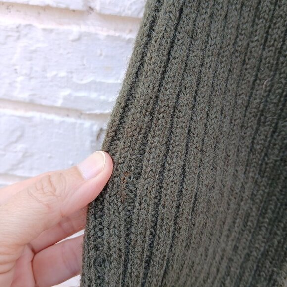 Vintage DSCP Valor Collection Wool Sweater Green - Picture 2 of 7